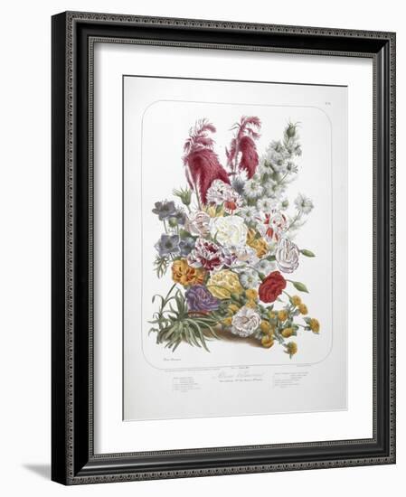 A Bouquet Of Flowers-Elisa Champin-Framed Giclee Print