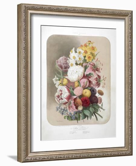 A Bouquet Of Flowers-Elisa Champin-Framed Giclee Print