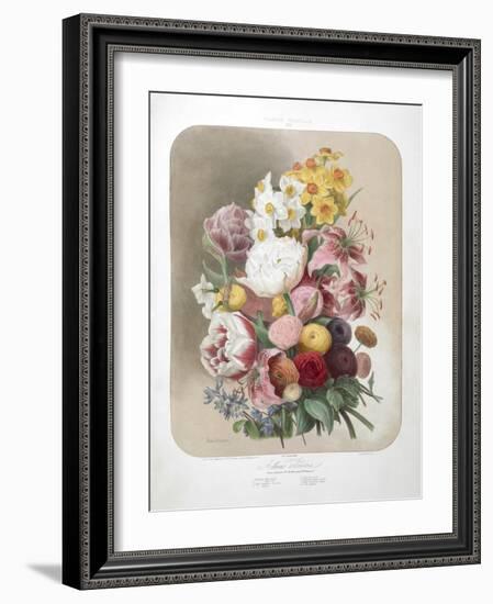 A Bouquet Of Flowers-Elisa Champin-Framed Giclee Print