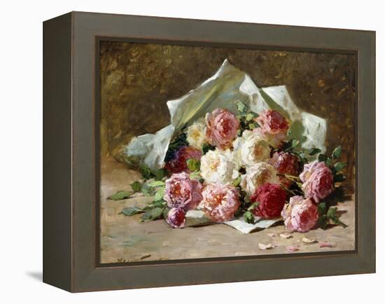 A Bouquet of Roses-Abbott Fuller Graves-Framed Premier Image Canvas