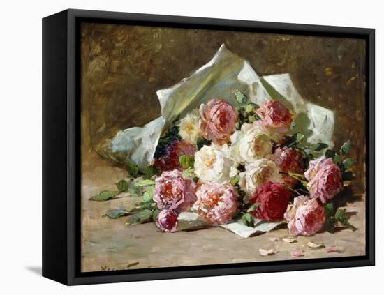 A Bouquet of Roses-Abbott Fuller Graves-Framed Premier Image Canvas