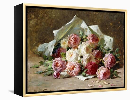 A Bouquet of Roses-Abbott Fuller Graves-Framed Premier Image Canvas