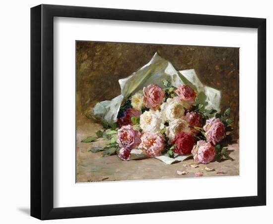 A Bouquet of Roses-Abbott Fuller Graves-Framed Giclee Print