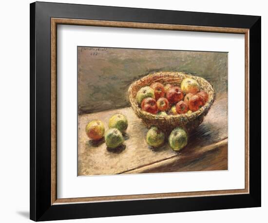 A Bowl of Apples; Le Panier De Pommes, 1880-Claude Monet-Framed Giclee Print