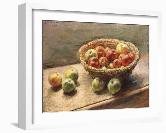 A Bowl of Apples; Le Panier De Pommes, 1880-Claude Monet-Framed Giclee Print