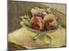 A Bowl of Peaches-Edouard Vuillard-Mounted Giclee Print