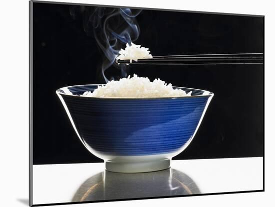 A Bowl of Steaming Rice-Peter Rees-Mounted Photographic Print