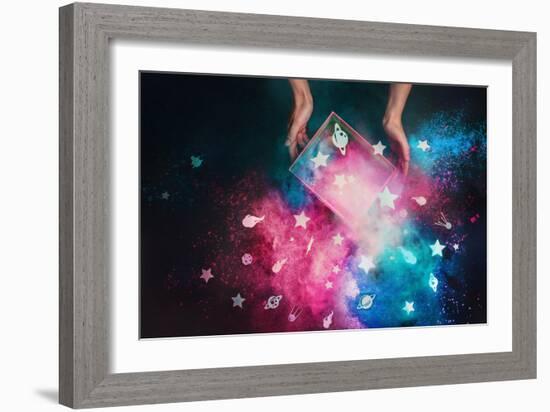 A Box Full of Stars-Dina Belenko-Framed Photographic Print