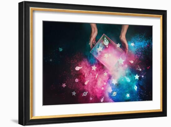 A Box Full of Stars-Dina Belenko-Framed Photographic Print