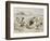 A Bracing Day at the Seaside-John Leech-Framed Giclee Print