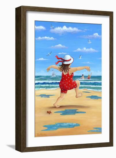 A Bracing Dip-Peter Adderley-Framed Art Print