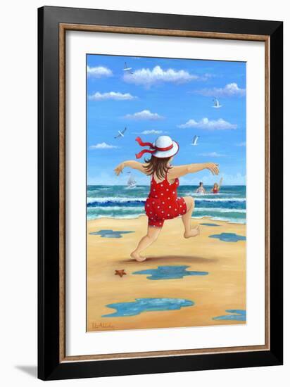 A Bracing Dip-Peter Adderley-Framed Art Print