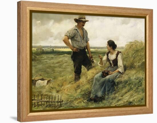 A Break from the Harvest-Julien Dupre-Framed Premier Image Canvas