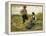 A Break from the Harvest-Julien Dupre-Framed Premier Image Canvas