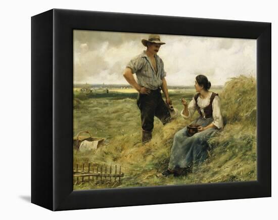 A Break from the Harvest-Julien Dupre-Framed Premier Image Canvas