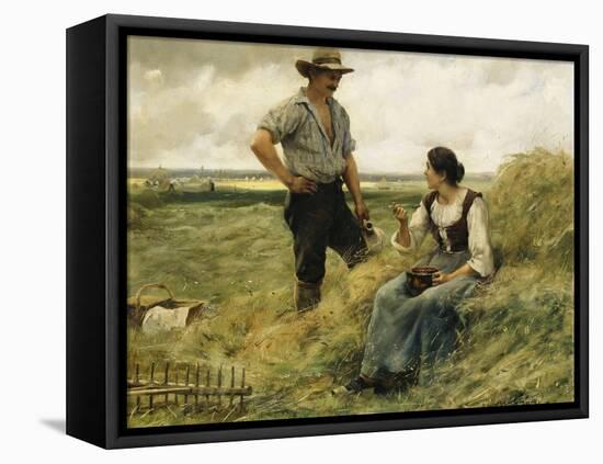 A Break from the Harvest-Julien Dupre-Framed Premier Image Canvas