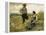 A Break from the Harvest-Julien Dupre-Framed Premier Image Canvas