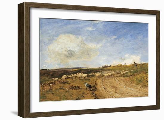 A Breezy Day-James Aumonier-Framed Giclee Print