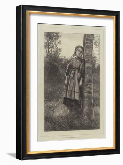 A Breton Girl, Evening-Frederick John Skill-Framed Giclee Print