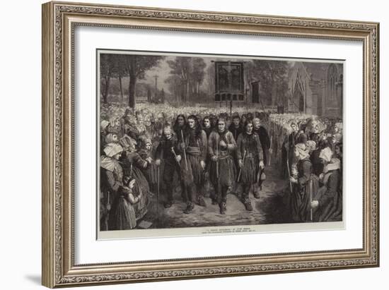 A Breton Pilgrimage-Jules Breton-Framed Giclee Print