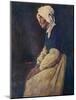 'A Breton Woman', 1903-Mortimer L Menpes-Mounted Giclee Print