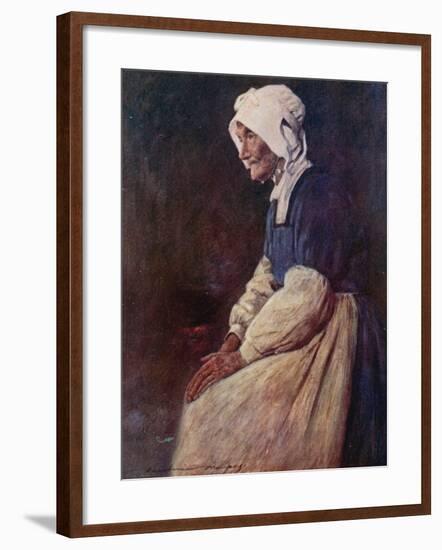 A Breton Woman-Mortimer Ludington Menpes-Framed Giclee Print