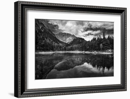 A Brewing Storm-null-Framed Art Print