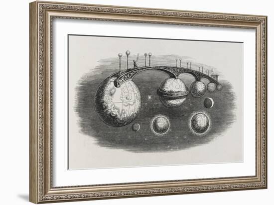 A Bridge Between Planets-Jean Gerard-Framed Giclee Print