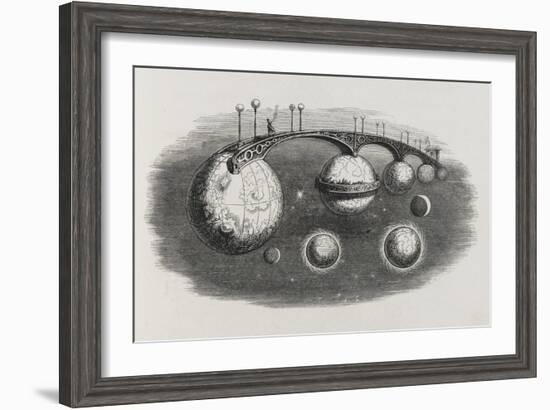 A Bridge Between Planets-Jean Gerard-Framed Giclee Print