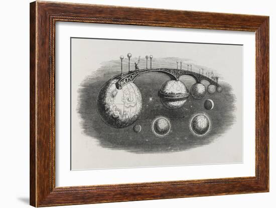 A Bridge Between Planets-Jean Gerard-Framed Giclee Print