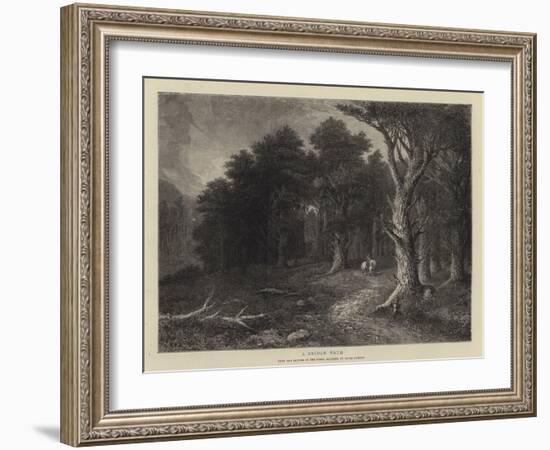 A Bridle Path-Peter Graham-Framed Giclee Print