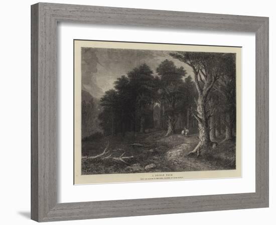 A Bridle Path-Peter Graham-Framed Giclee Print