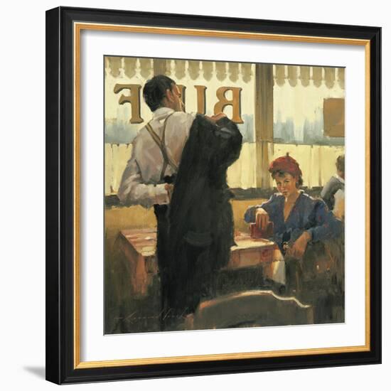 A Brief Encounter-Raymond Leech-Framed Giclee Print