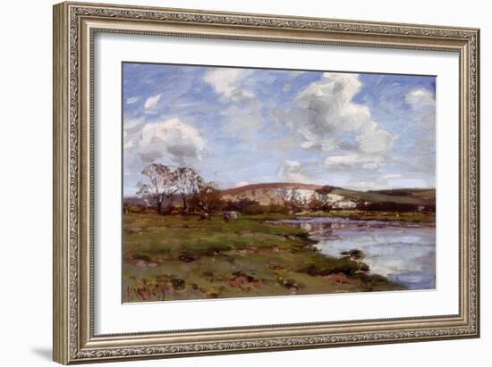 A Bright Day on the Arun-Jose Weiss-Framed Giclee Print