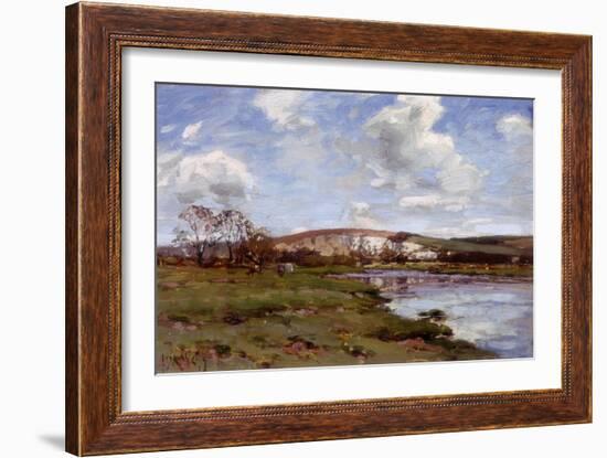 A Bright Day on the Arun-Jose Weiss-Framed Giclee Print