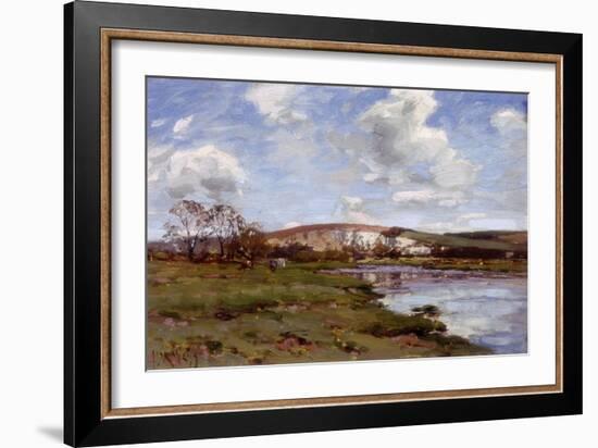 A Bright Day on the Arun-Jose Weiss-Framed Giclee Print