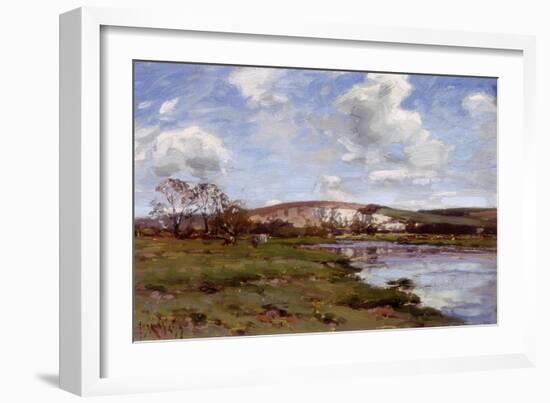 A Bright Day on the Arun-Jose Weiss-Framed Giclee Print