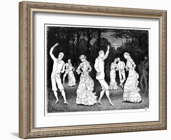 A Brilliant Idea, 1881-George Du Maurier-Framed Giclee Print