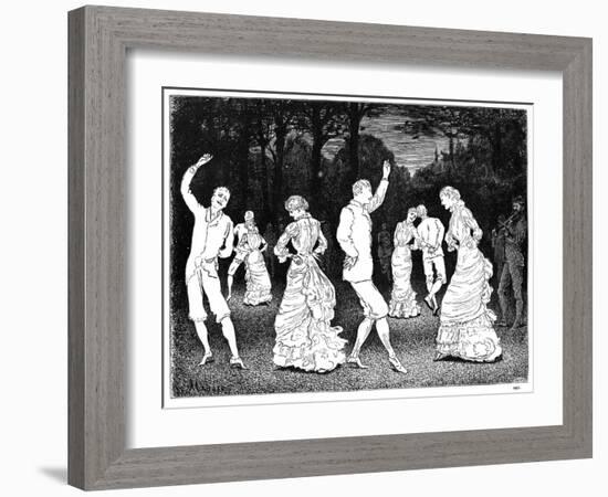 A Brilliant Idea, 1881-George Du Maurier-Framed Giclee Print