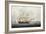 A British Merchantman off the South Coast-Samuel Walters-Framed Giclee Print