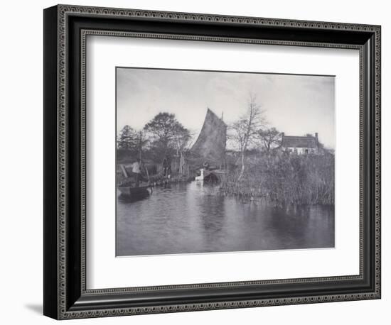 A Broadman's Cottage, C.1885 (Platinum Print)-Peter Henry Emerson-Framed Giclee Print