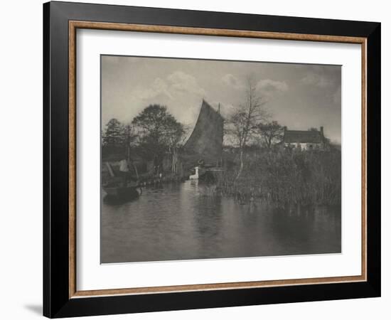 A Brodman's Cottage (Cottage of a Peasant of Norfolk)-Peter Henry Emerson-Framed Giclee Print