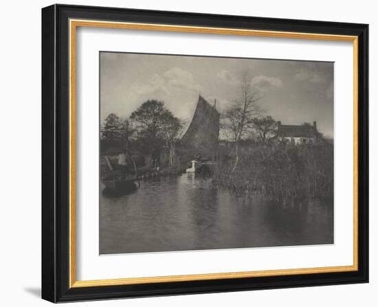 A Brodman's Cottage (Cottage of a Peasant of Norfolk)-Peter Henry Emerson-Framed Giclee Print