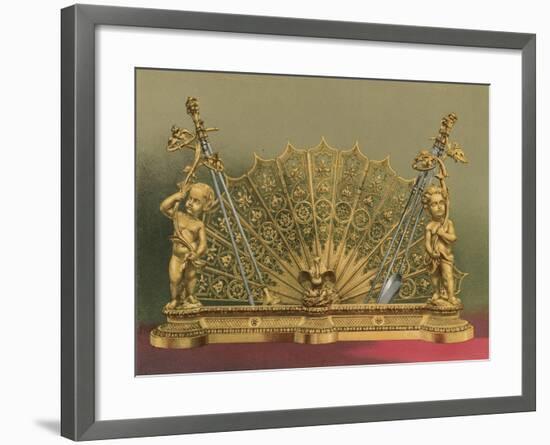 A Bronze Gilt Fender-D Hollenbach Vienna-Framed Giclee Print