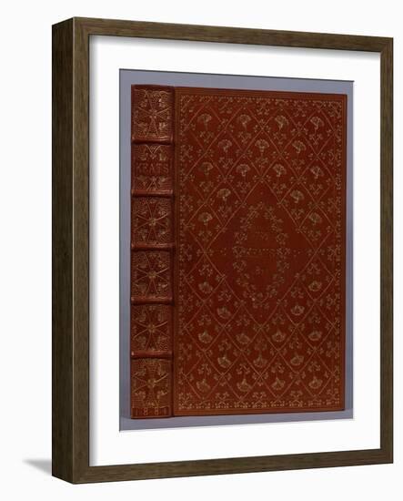 A Brown Morocco Gilt Binding by T.J. Cobden-Sanderson of 'The Poetical Works of John Keats', 1889-Henry Thomas Alken-Framed Giclee Print