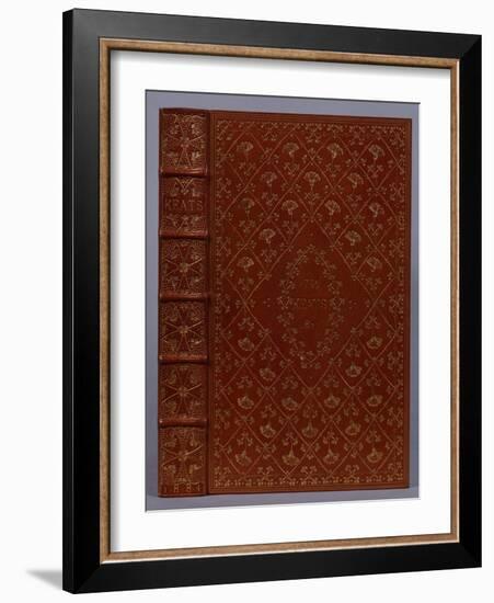 A Brown Morocco Gilt Binding by T.J. Cobden-Sanderson of 'The Poetical Works of John Keats', 1889-Henry Thomas Alken-Framed Giclee Print