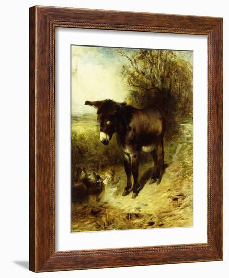 A Brown Study, 1853-William Huggins-Framed Giclee Print