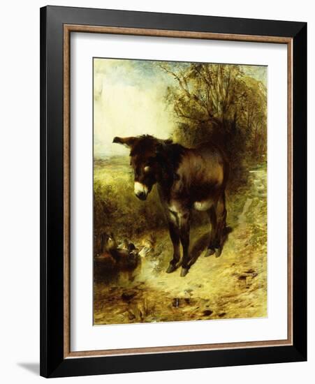 A Brown Study, 1853-William Huggins-Framed Giclee Print