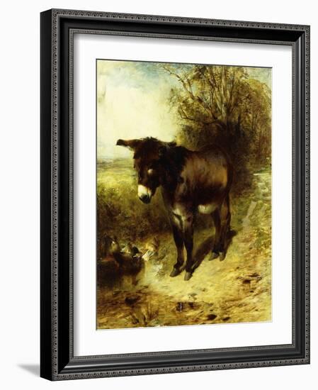 A Brown Study, 1853-William Huggins-Framed Giclee Print