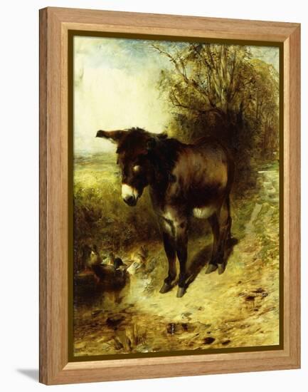 A Brown Study, 1853-William Huggins-Framed Premier Image Canvas